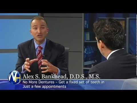 Video thumbnail: Dr. Alex Bankhead interviewed about dental implants.