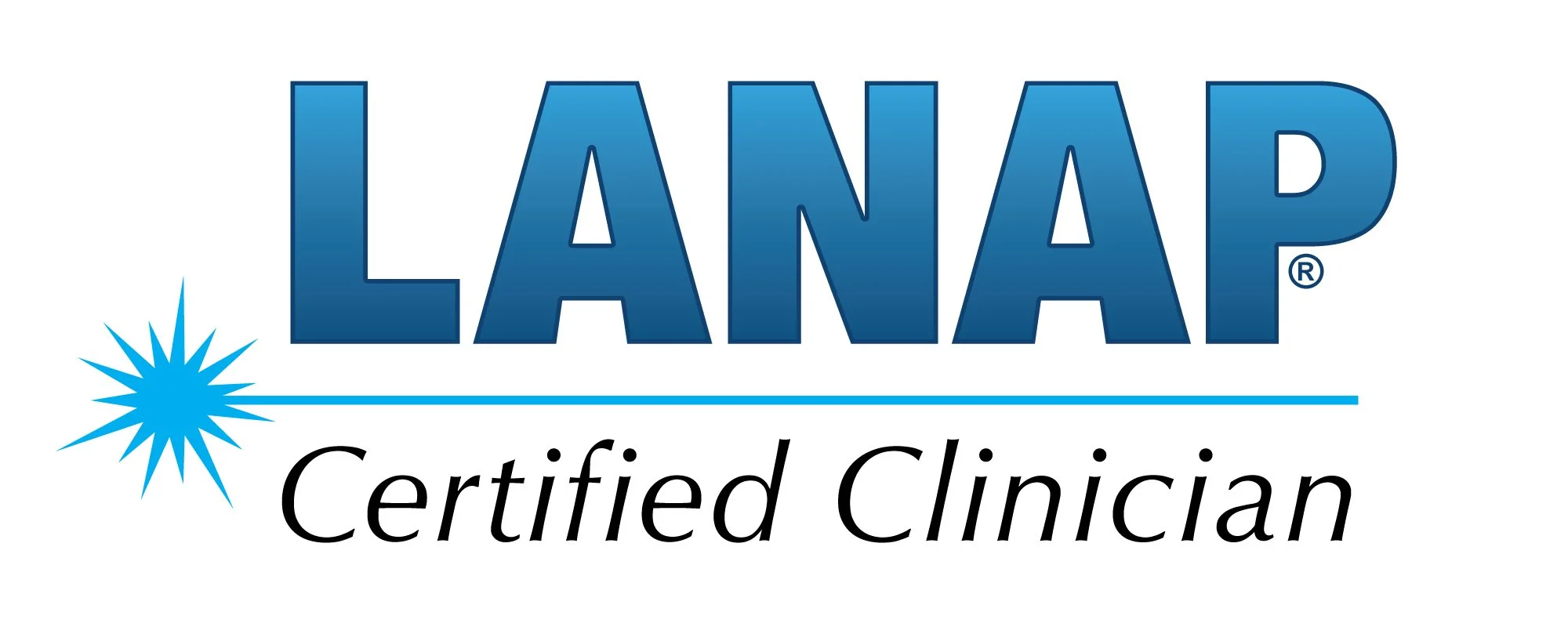 LANAP Certified Clinician badge.